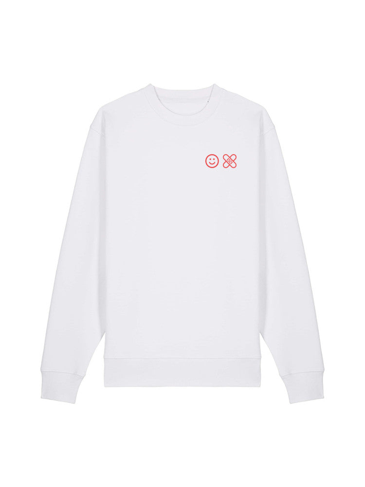 Sweater "Smiley + Pflaster"