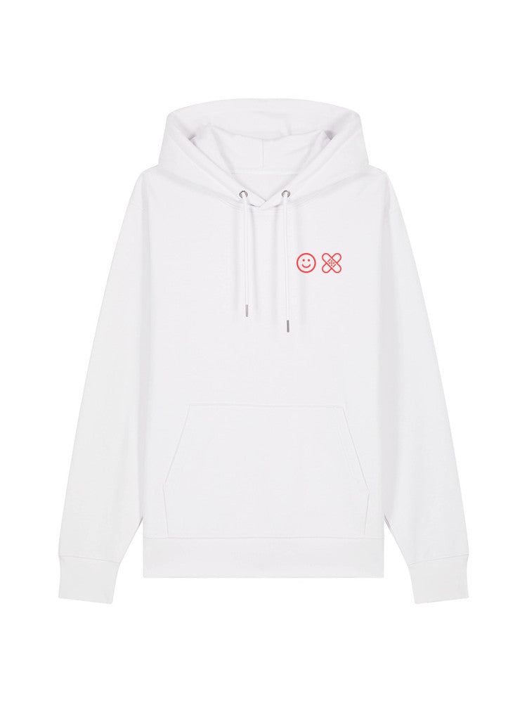 Hoodie "Smiley + Pflaster"