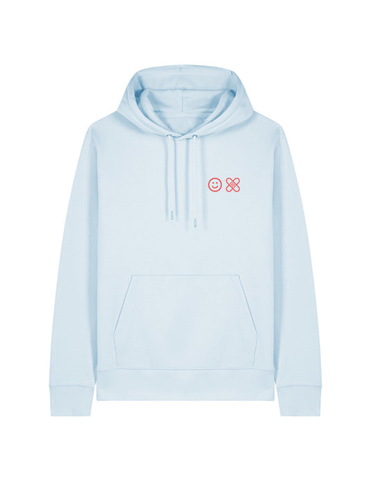 Hoodie "Smiley + Pflaster"