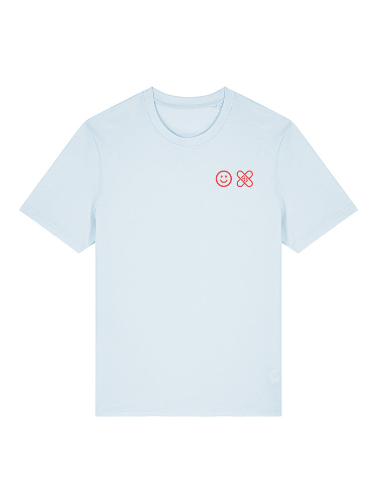 T-Shirt "Smiley + Pflaster"