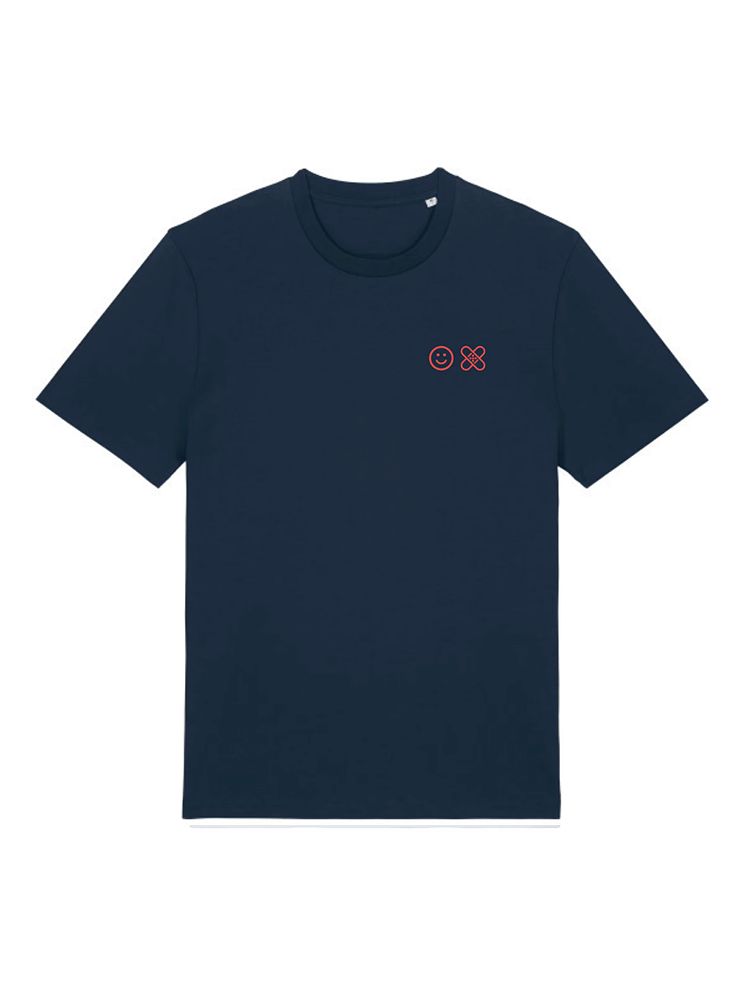 T-Shirt "Smiley + Pflaster"
