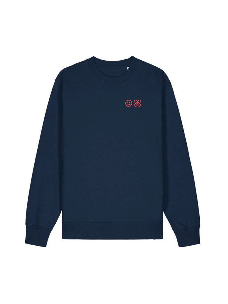 Sweater "Smiley + Pflaster"